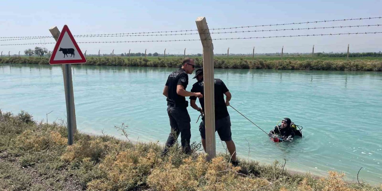 Şanlıurfa’da sulama kanalında kaybolan genci arama çalışmaları sürüyor
