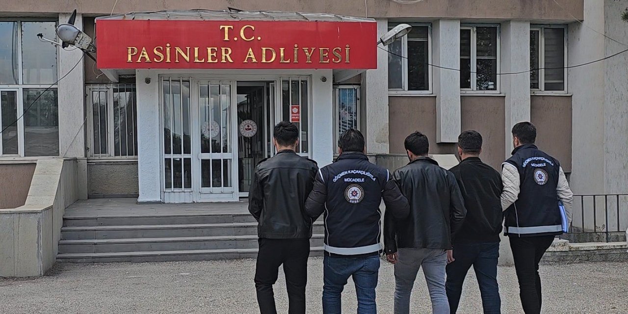 Erzurum'da polisten düzensiz göçmenlere operasyon