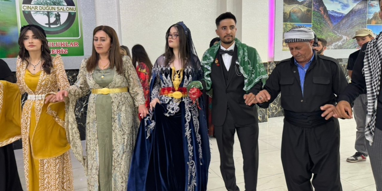 Yüksekova'ya Bulgar gelin