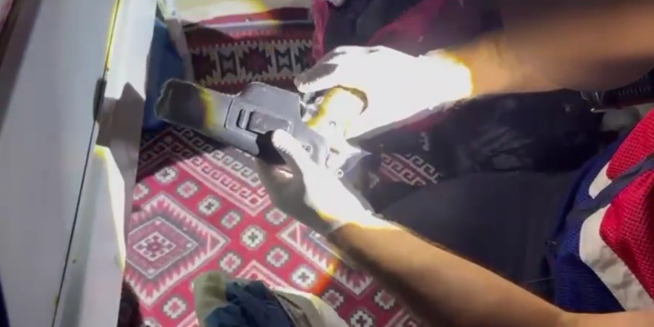 Arpaçay’da silah ve mühimmat yakalandı