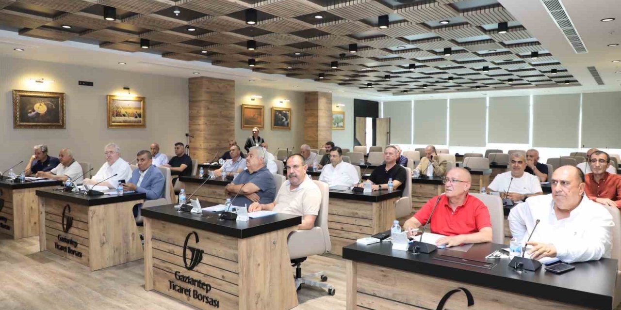 GTB Temmuz Ayı olağan meclis toplantısı yapıldı
