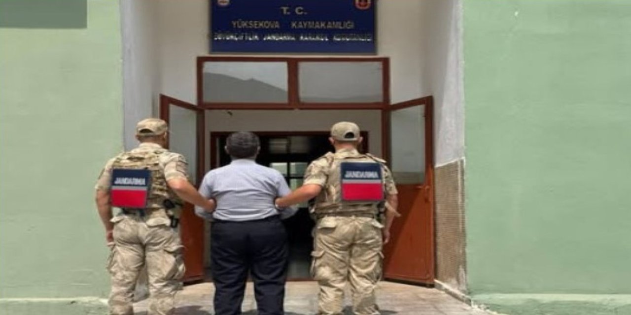 Hakkari’de 8 yıl 9 ay kesinleşmiş hapis cezası bulunan şahıs yakalandı