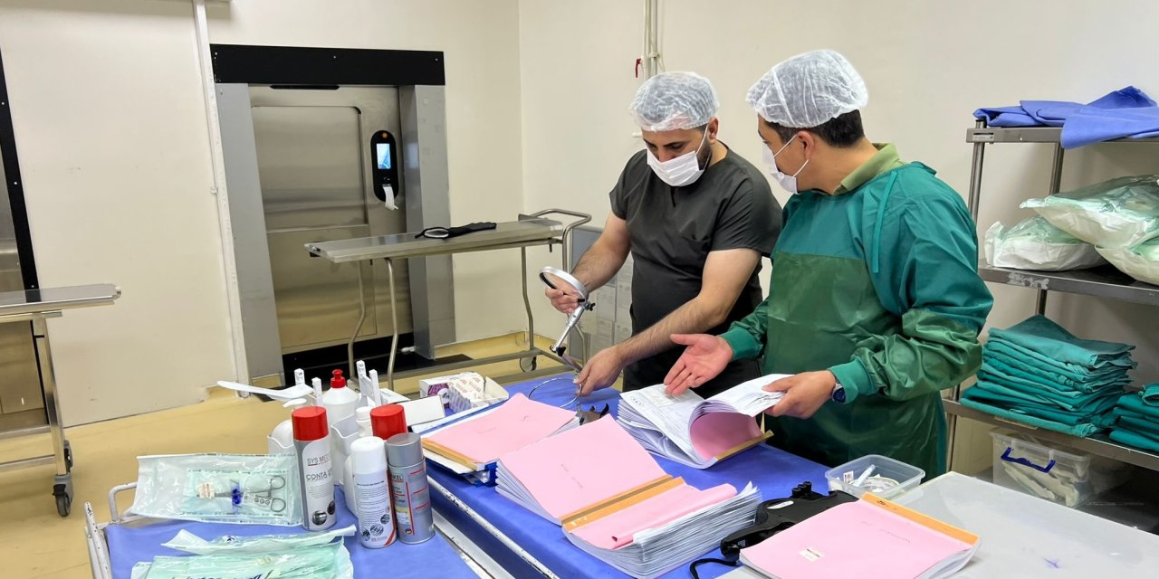 Yüksekova Devlet Hastanesi’ne yeni sterilizasyon cihazları kazandırıldı
