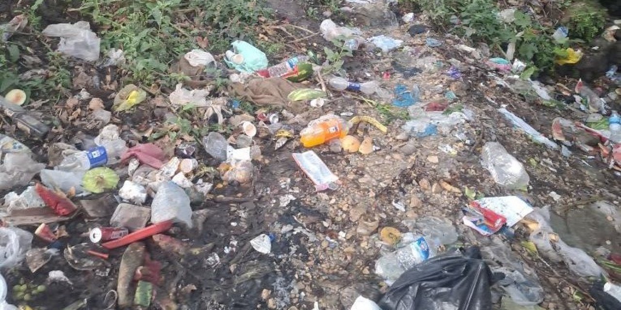 Adıyaman'da piknik alanı çöplüğe döndü