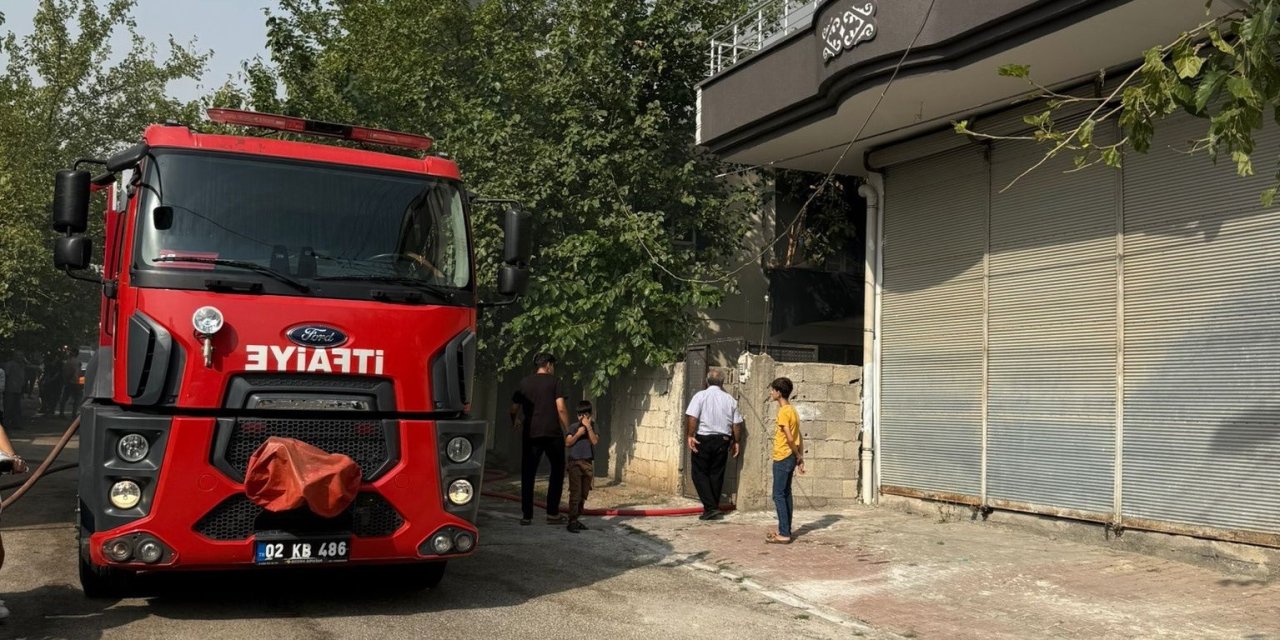 Adıyaman’da ev yangını korkuttu