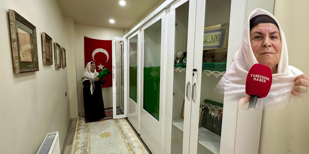 Yüksekova’da bir aile, kutsal olduğuna inanılan emanetleri muhafaza ediyor