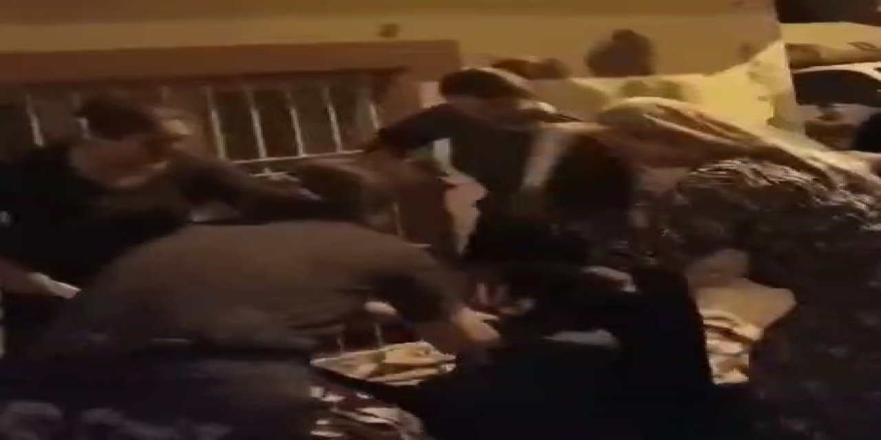 Gaziantep’te 4 kadın, sokakta oturan başka bir kadını darp etti