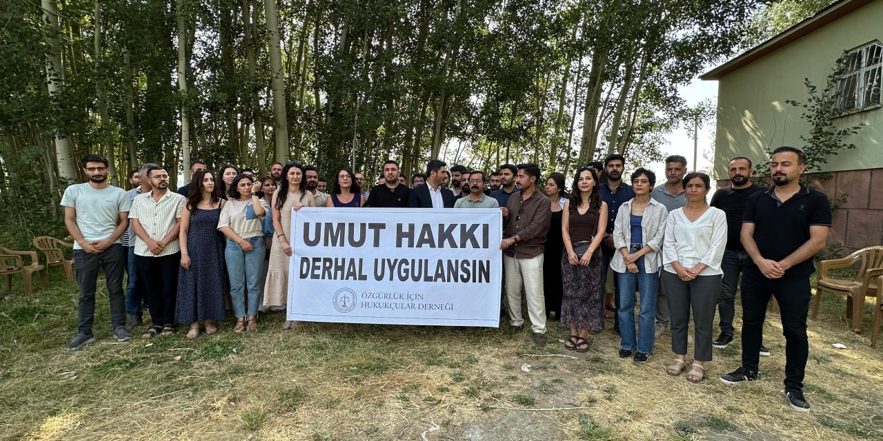 ÖHD Genel Merkezi tarafından umut hakkı derhal uygulansın talebi