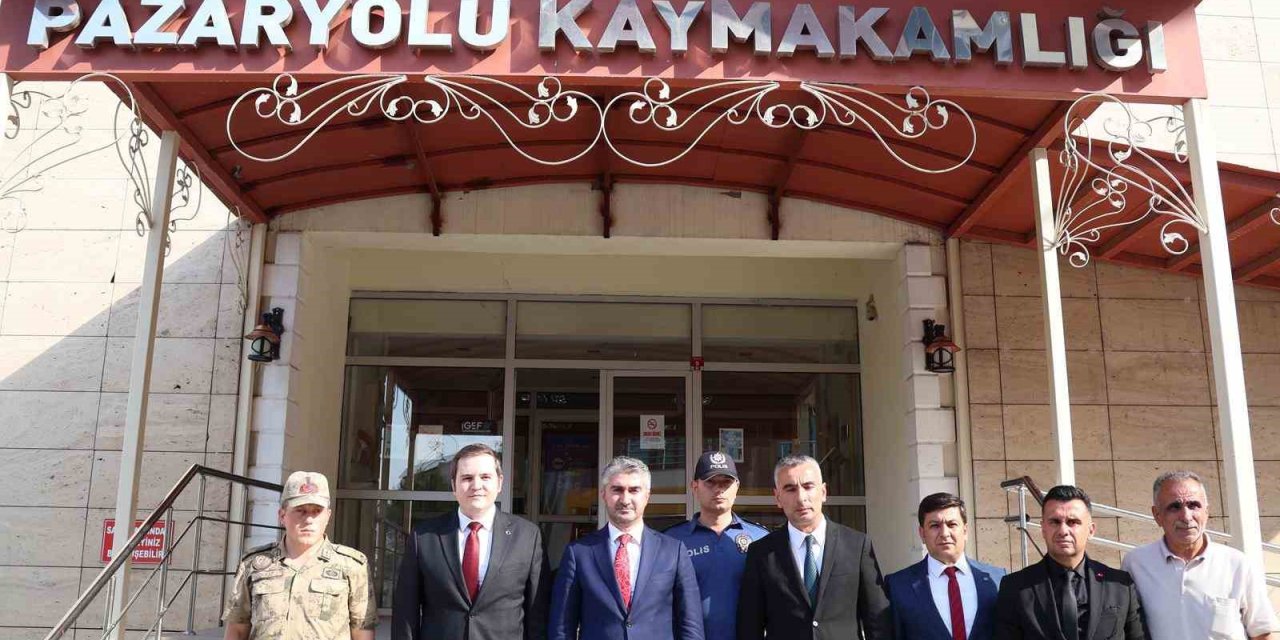 Tarıkdaroğlu Pazaryolu ziyareti yaptı