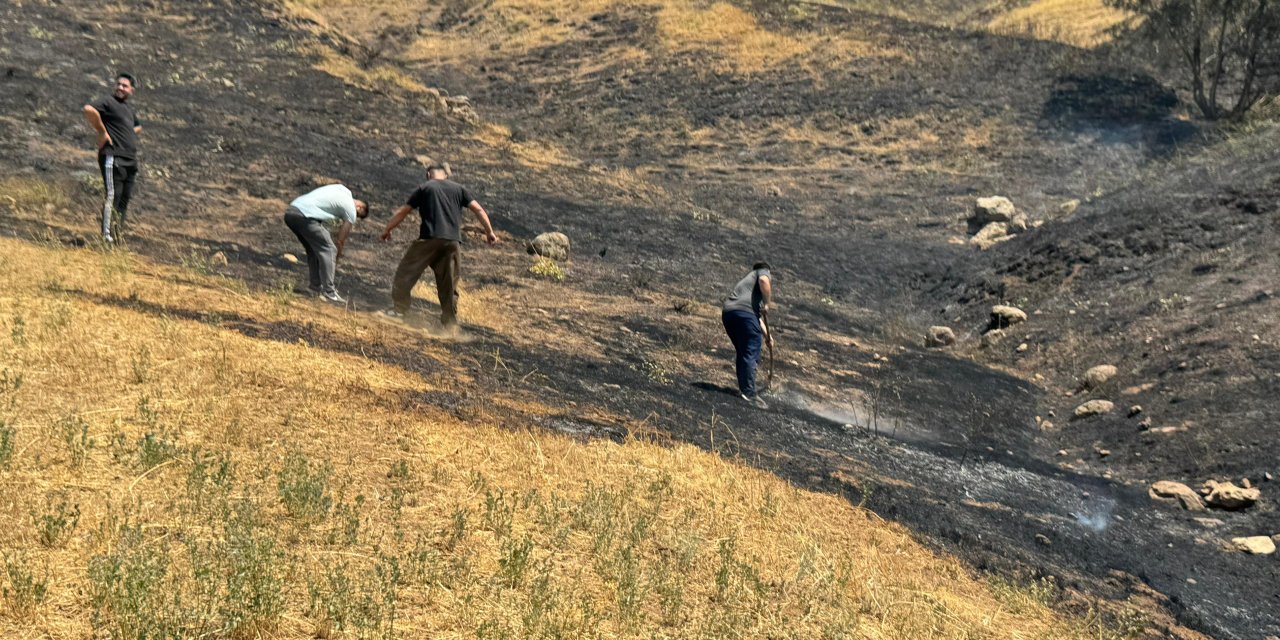 Yüksekova’nın Demirkonak Köyü’nde yangın