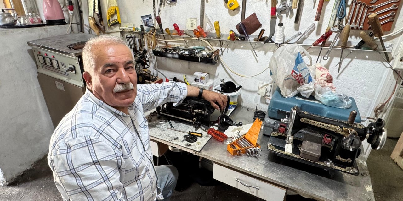 Demir, Yüksekova’da hurda dikiş makinelerini yeniden kullanıma kazandırıyor