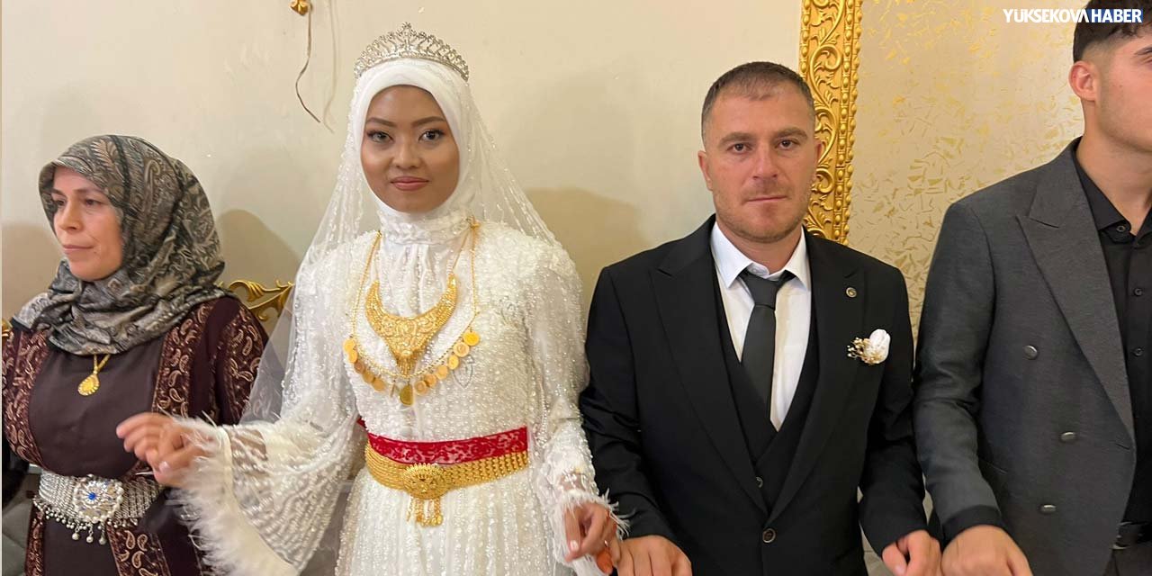 Yüksekova’ya Endonezyalı gelin