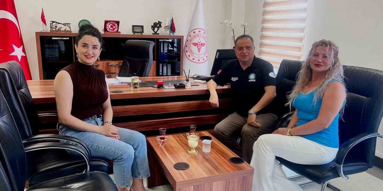 Şırnak İl Sağlık Müdürü Sili, Cizre İlçe Sağlık Müdürü Karademir ile görüştü