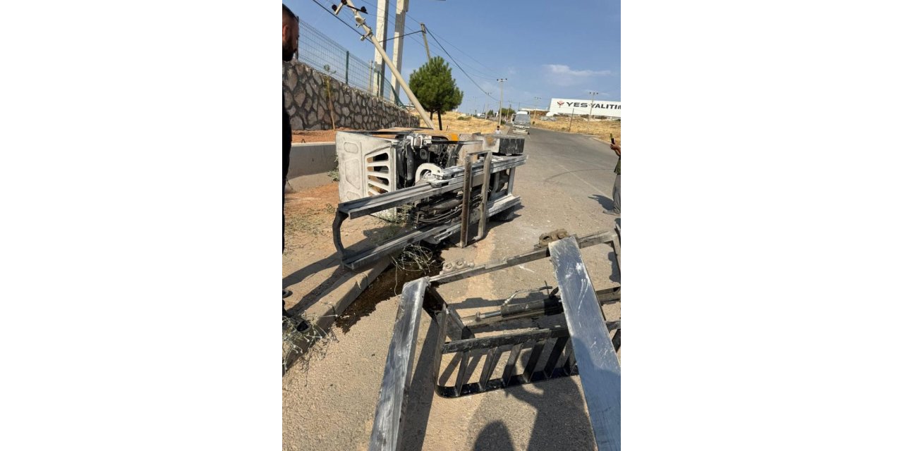 Siirt OSB’de forklift kazası: 1 yaralı