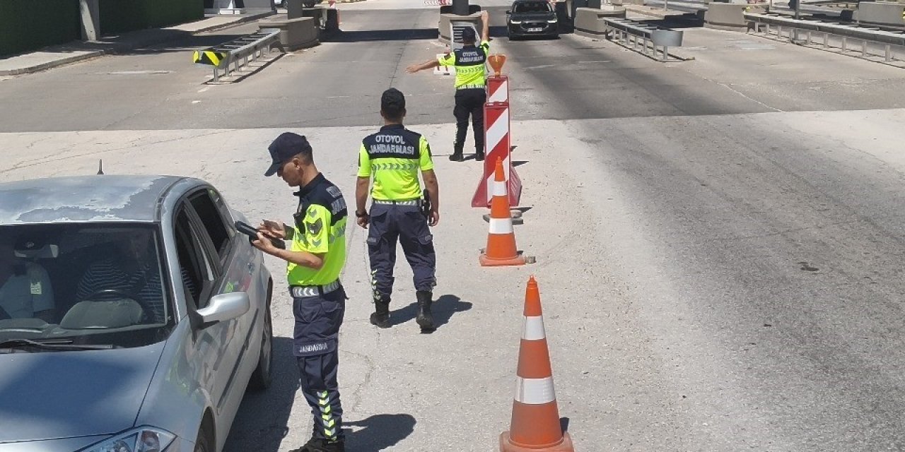 Antep’te 217 araca 300 bin TL trafik idari para cezası