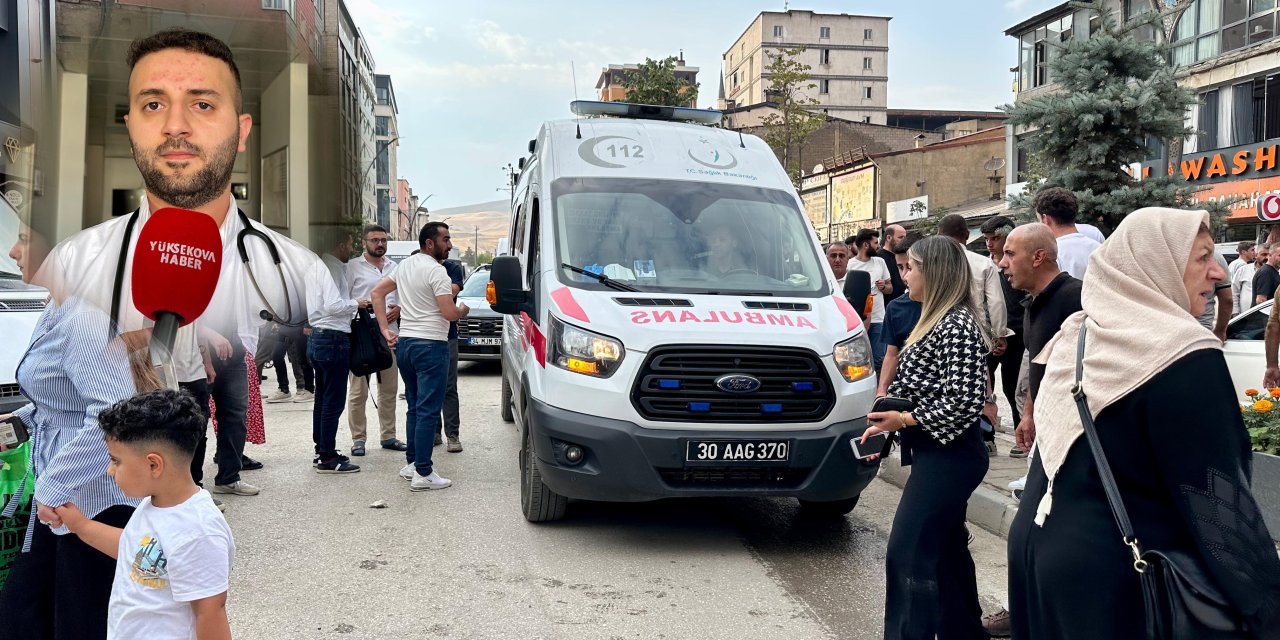 Yüksekova: 1 yaşındaki bebeği kurtaran doktor Beşer, o anları anlattı