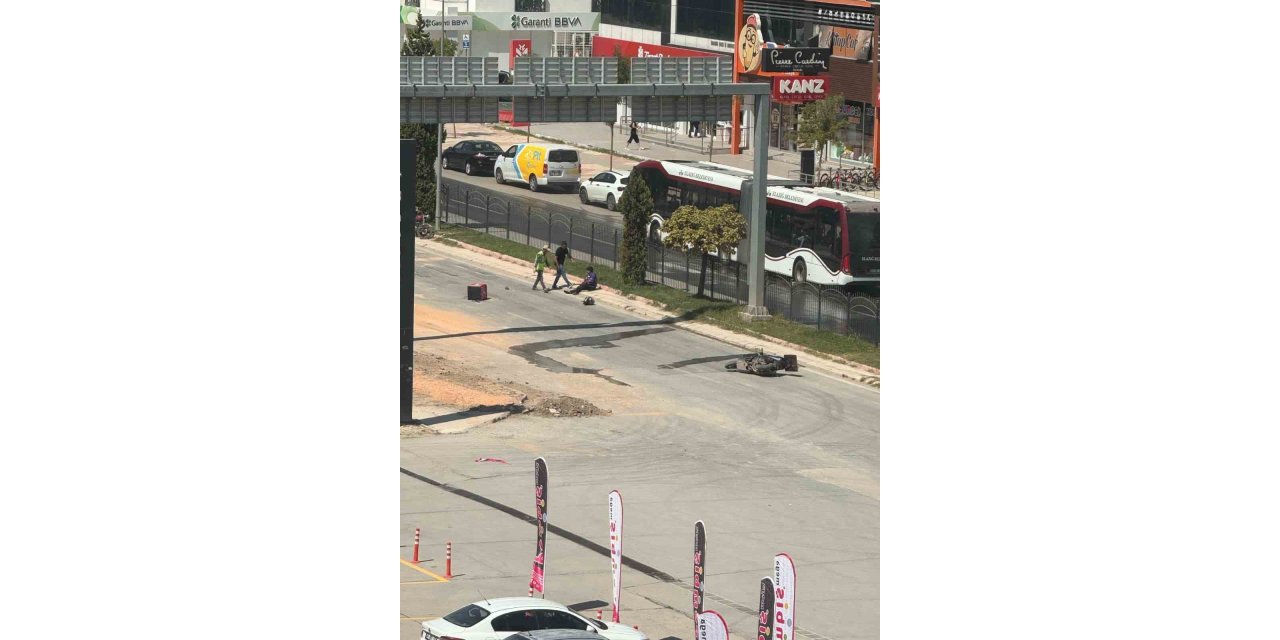 Elazığ’da motosiklet kazasında 1 yaralı