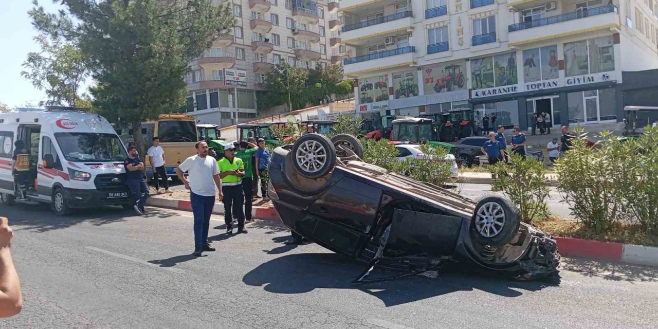 Siirt’te trafik kazası: 1 kişi yaralandı