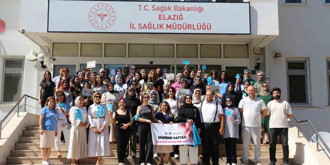 Elazığ’da Dünya Emzirme Haftası etkinlikleri yapıldı
