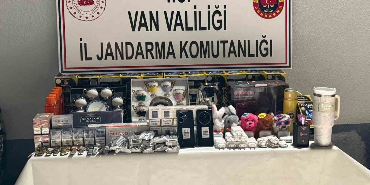 Van’da gümrük kaçakçılığı operasyonu