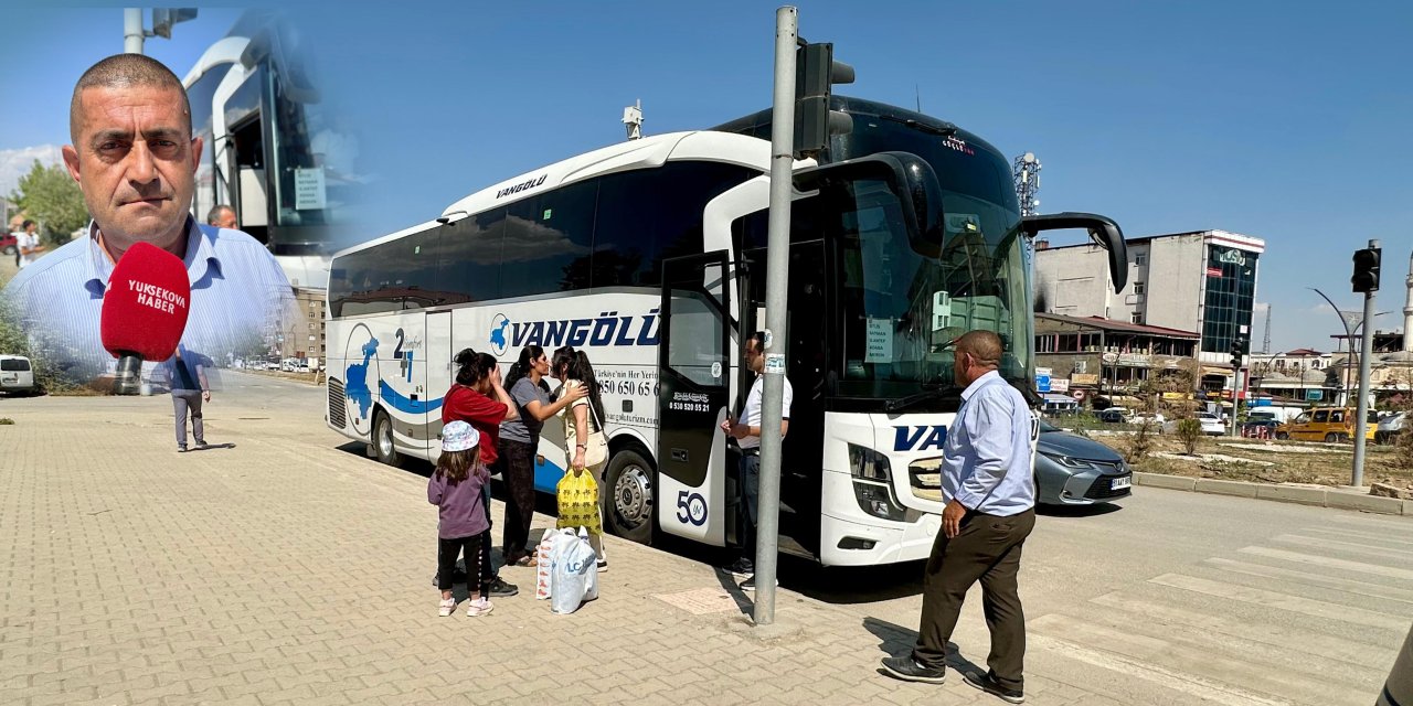 Yüksekova’da firma sahibi Bor: Farklı şehirlere sefer taleplerini karşılayamıyoruz