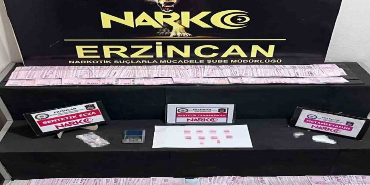 Erzincan’da uyuşturucu ticaretinden 2 kişi yakalandı