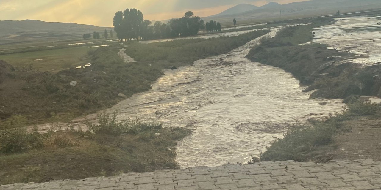 Van'da sağanak sele neden oldu