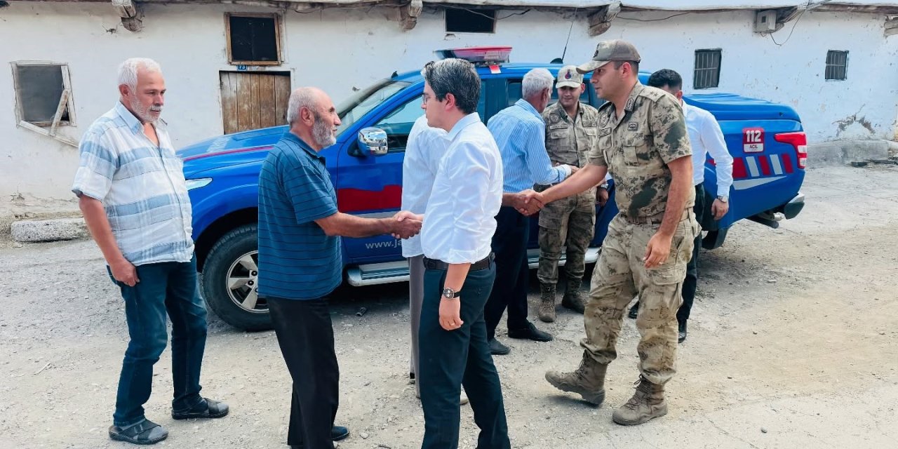 Kaymakam Arıkan, Boylu ve Karapınar köylerini inceledi
