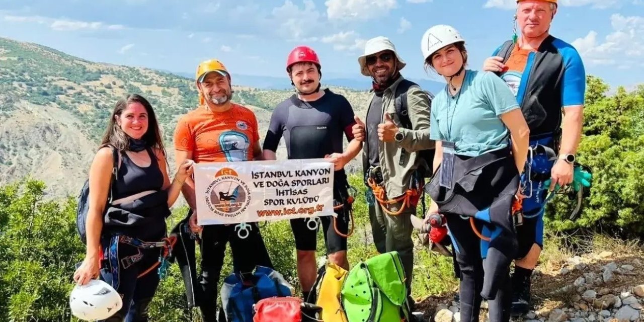 Erzincan’daki masalsı kanyonlar turizmcileri çekiyor