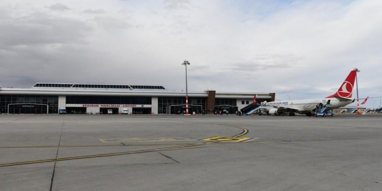 Erzurum’da yedi ayda 713 bin 697 yolcu uçtu