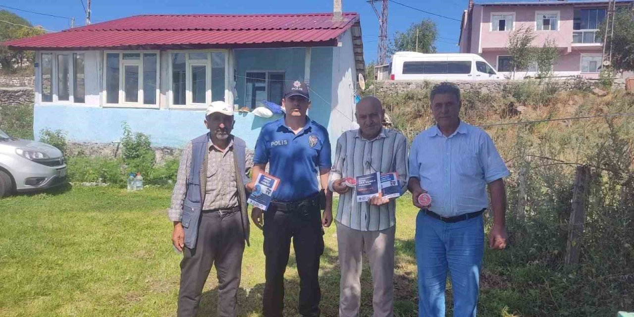 Ardahan’da polis ekiplerinden vatandaşa uyarı