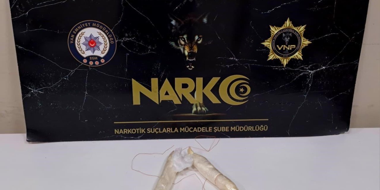 Van’da uyuşturucu satıcılarına yönelik operasyonda 1 gözaltı