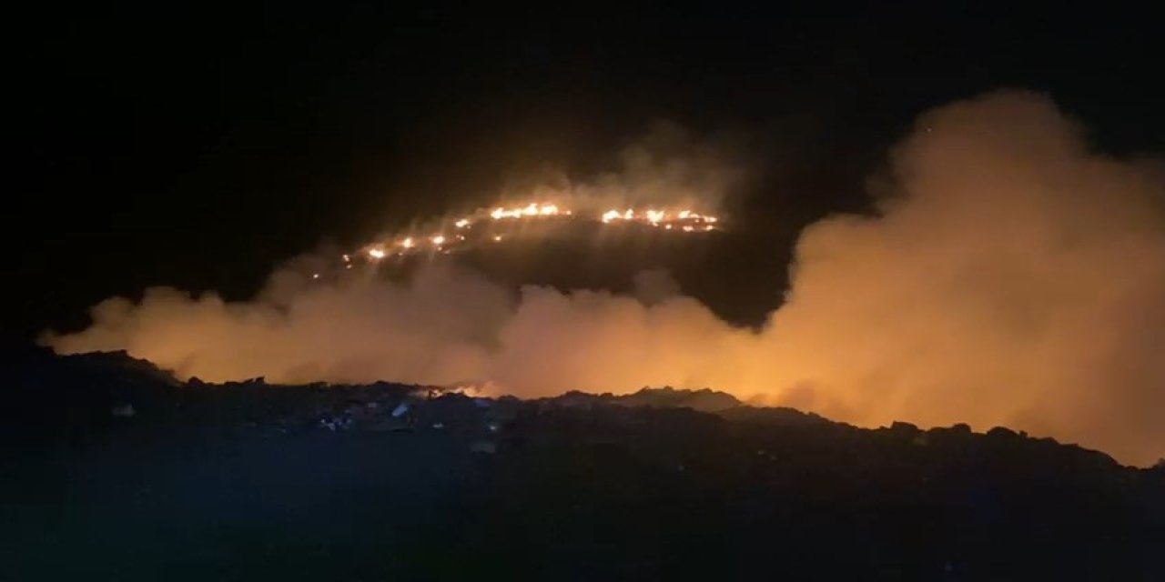 Bingöl’de  çıkan yangın söndürüldü