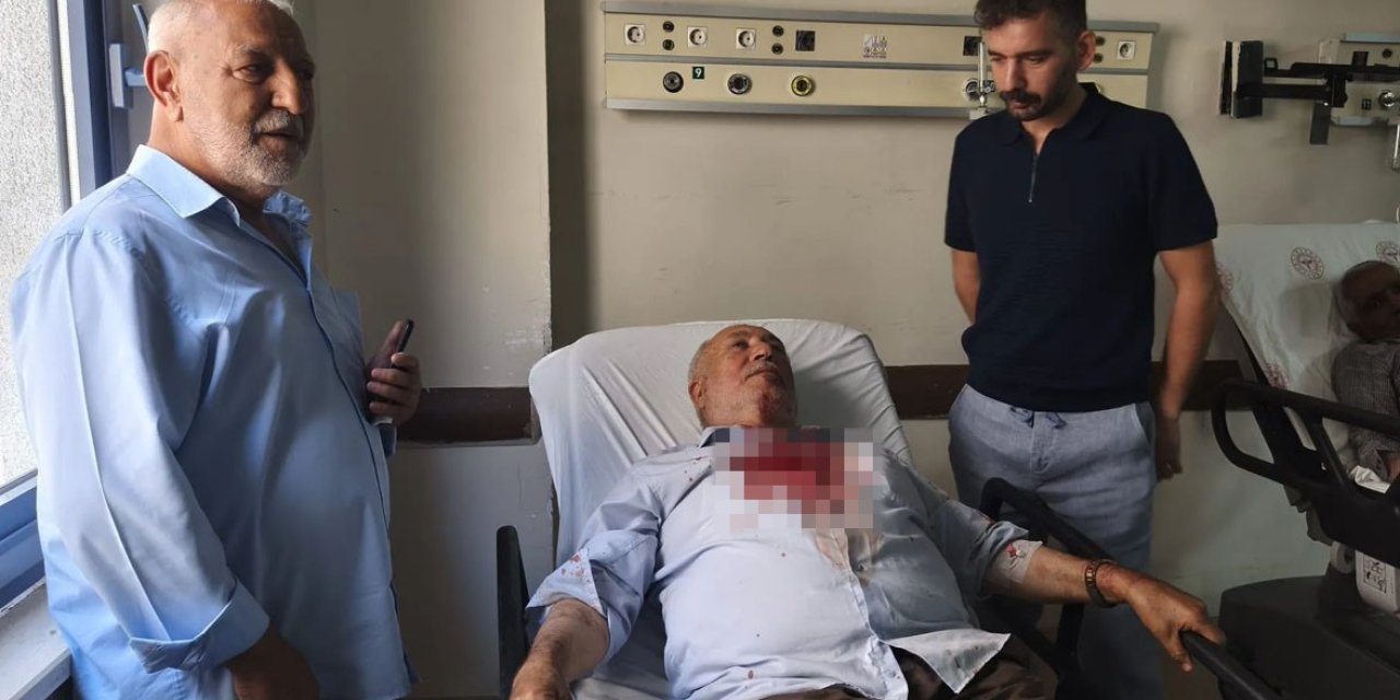 Kavgayı ayırmak isteyen imam dövüldü