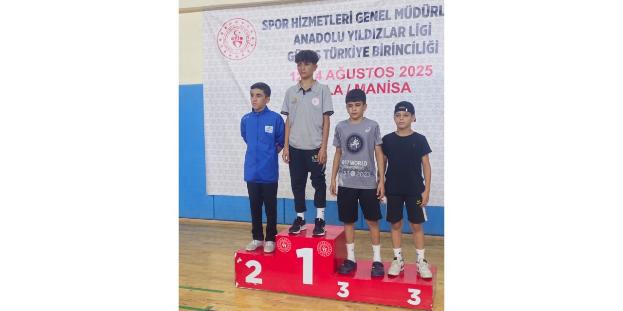 Şırnaklı sporcu, 600 sporcu arasından Türkiye 2.’nciliğine uzandı