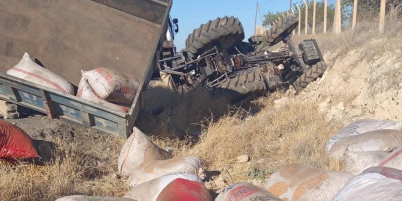 Urfa’da 2 ayrı traktör kazası: 1 ölü, 5 yaralı