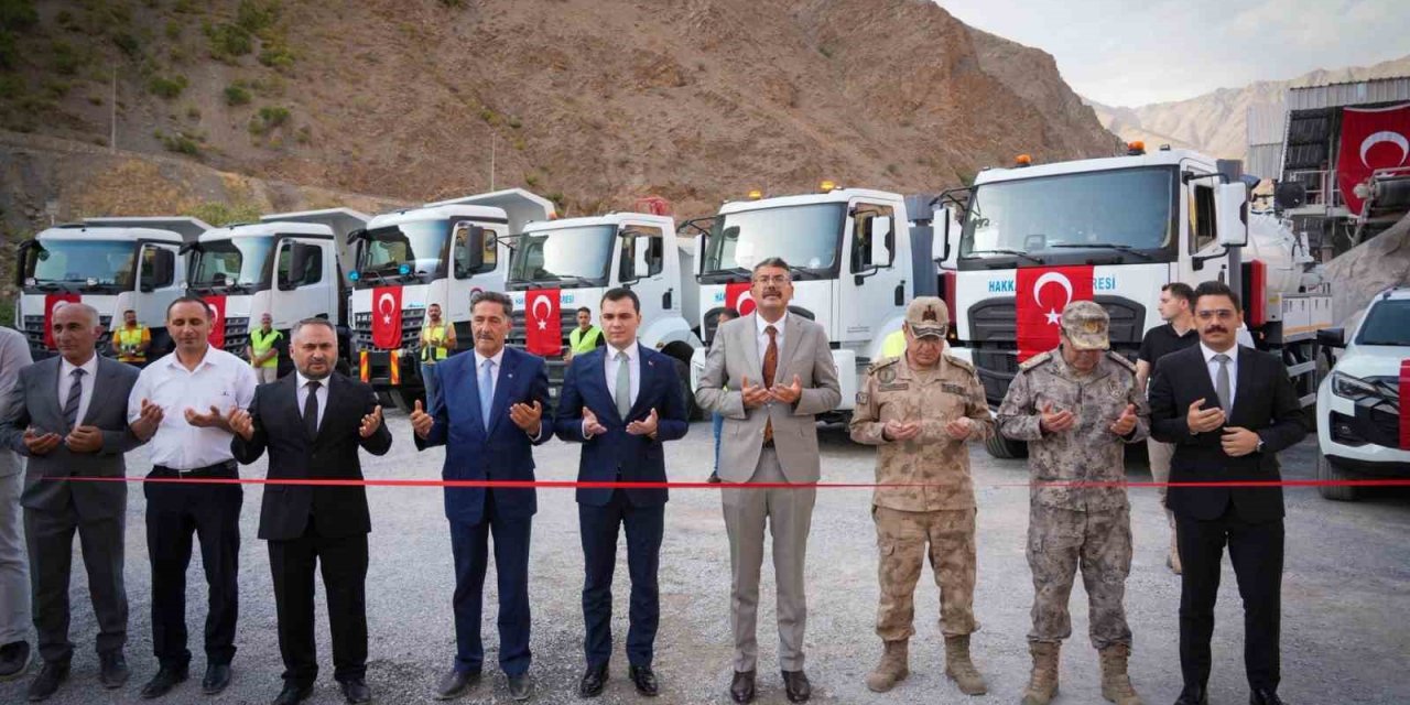 Hakkâri’ye 93 milyonluk araç takviyesi