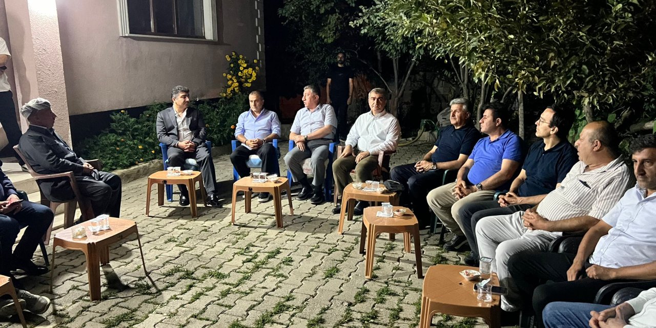 Sirvan Barzani’den Yüksekova’da taziye ve ziyaretler