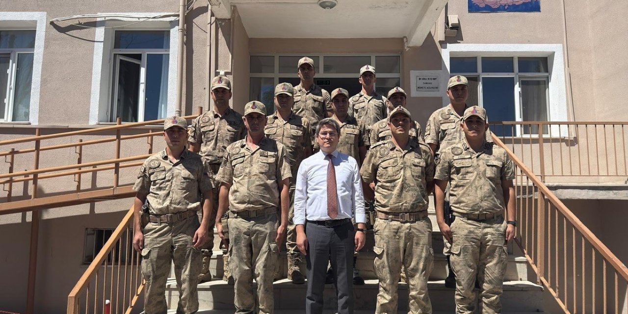 Kaymakam Arıkan Başpınar Karakolunda incelemeler yaptı