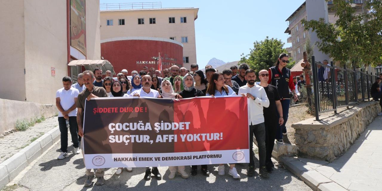 Hakkâri Emek ve Demokrasi Platformu’ndan çocuğa şiddet iddiasına tepki