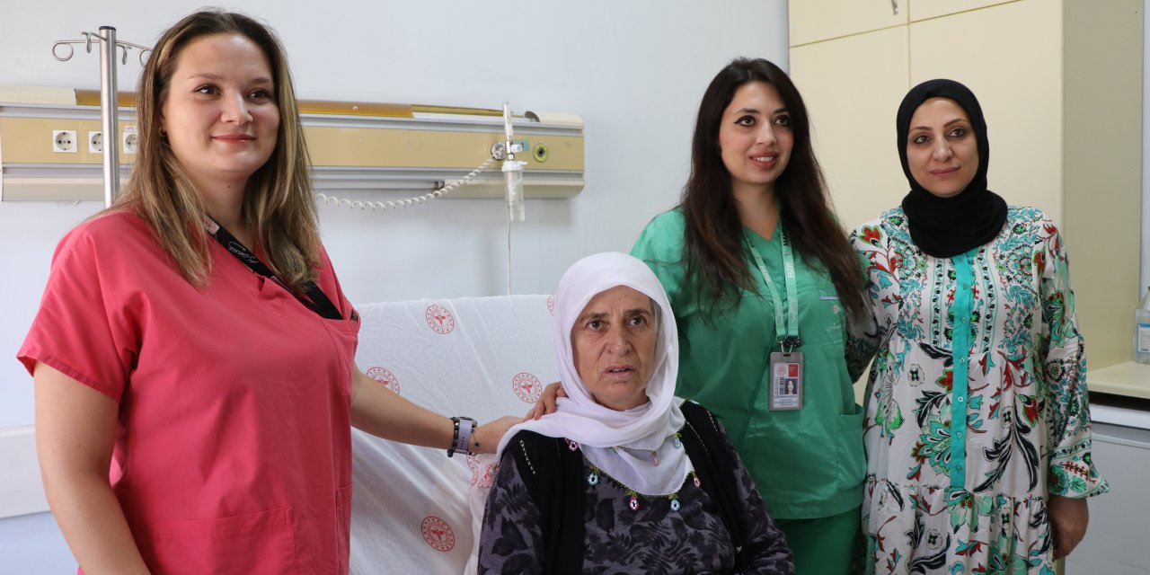 Kalbinin üzerindeki 2 kiloluk kitle ameliyatla çıkarıldı