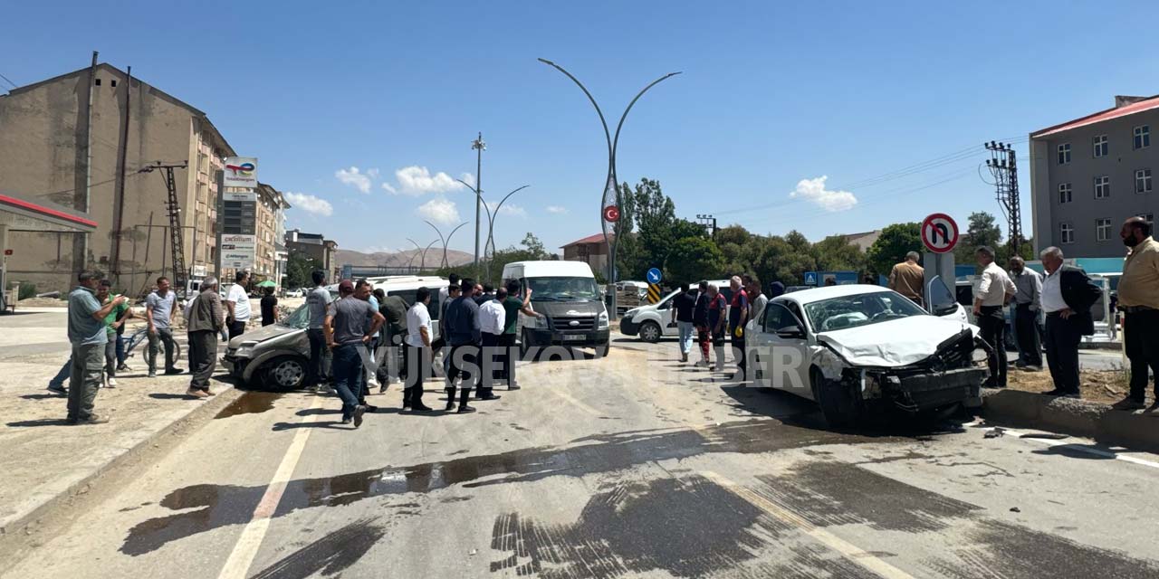 Yüksekova’da trafik kazası: 2 yaralı