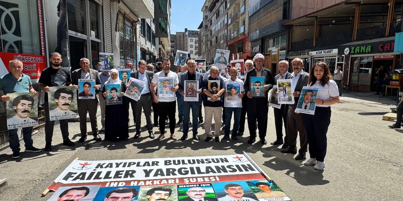 İHD Hakkari ile kayıp yakınları, Abdulkerim Vardar için adalet istedi