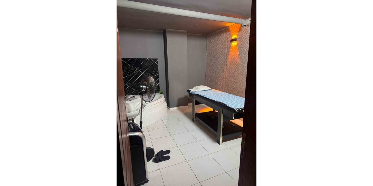 Ruhsatsız güzellik merkezi ve masaj salonu kapatıldı