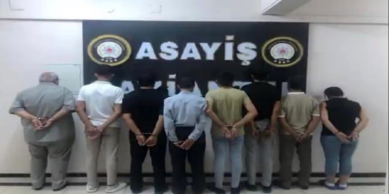 Gaziantep’te tekstil esnafını hedef alan organize örgüt üyesi 6 kişi tutuklandı