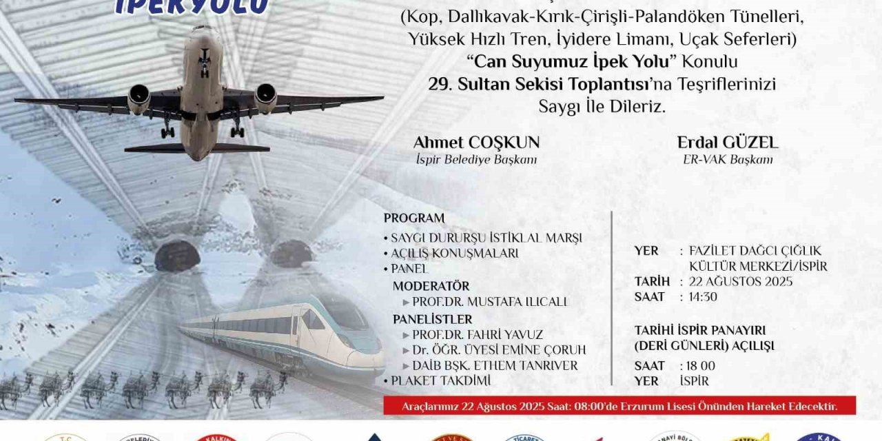 29. Sultan Sekisi toplantısı İspir’de gerçekleştirilecek