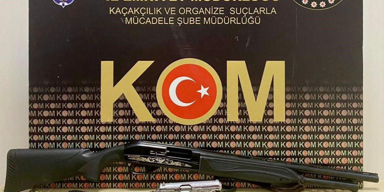 Arpaçay’da silah ve mühimmat yakalandı