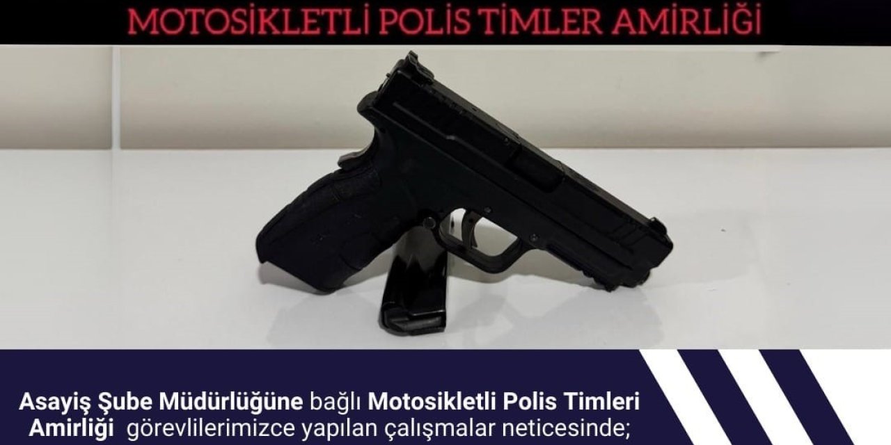 Bingöl’de ruhsatsız tabanca yakalandı