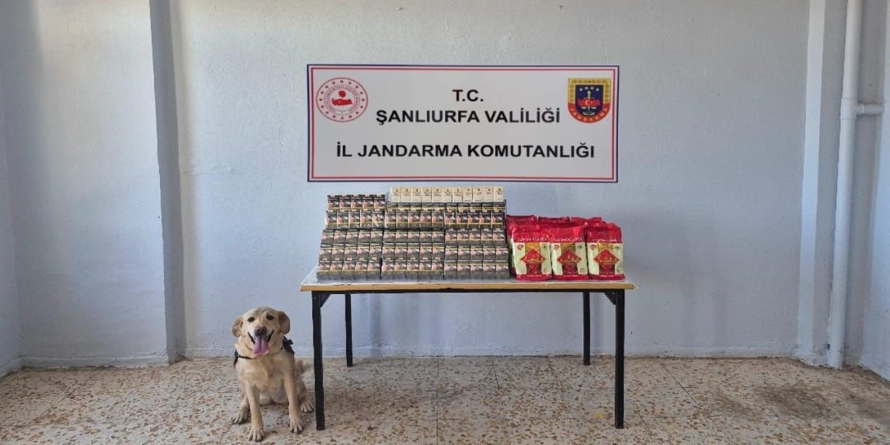 Şanlıurfa’da gümrük kaçağı malzeme yakalandı