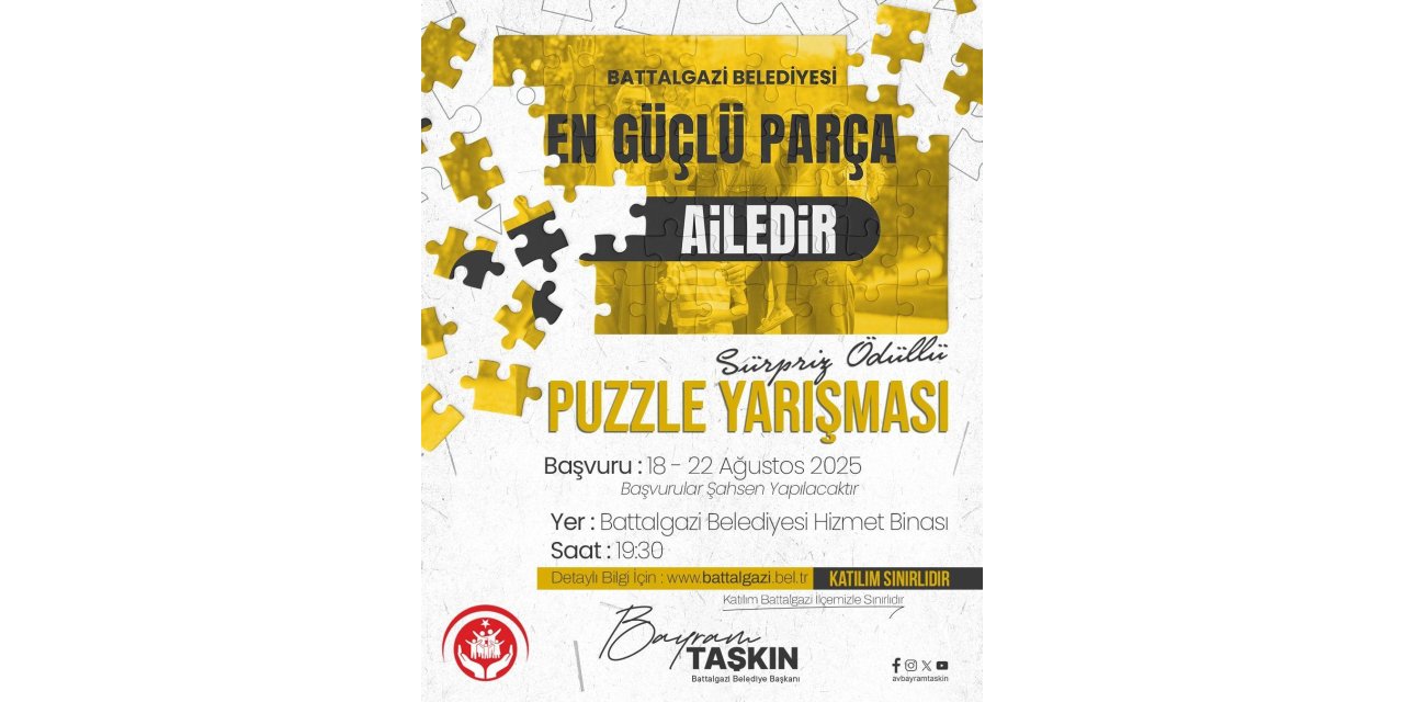 Battalgazi Aile Yılı’nda puzzle ile buluşuyor